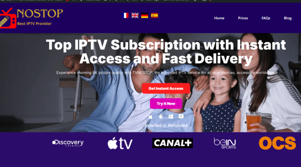 Premium IPTV Services